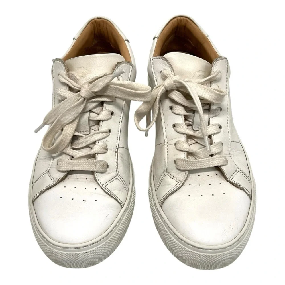 Greats Brooklyn Royale White Leather Casual Contemporary Sneakers Women’s 8.5 - Picture 4 of 13